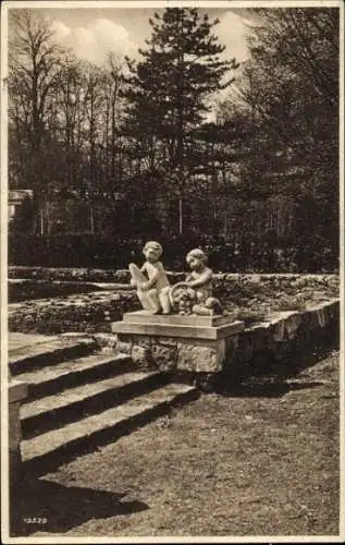 Ak Dresden Altstadt, Jubiläums Gartenbau Ausstellung Dresden 1926, Gruppe aus einem Sondergarten