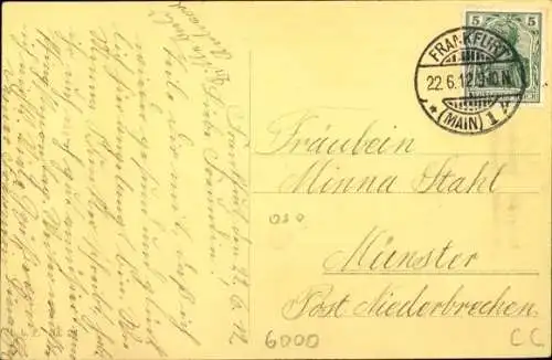 Ak Frankfurt am Main, Eschenheimer Turm