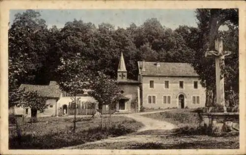 Ak Beaulieu en Argonne Meuse, Wallfahrtskapelle St Rouin