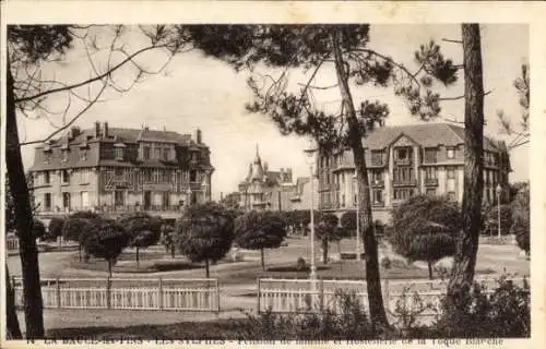 Ak La Baule les Pins Escoublac Loire Atlantique, Sylphes, Pension de familie, Hostellerie