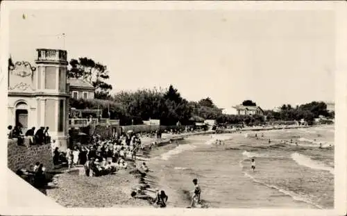 Ak La Seyne sur Mer Var, Les Sablettes, Plage de Mar Vivo