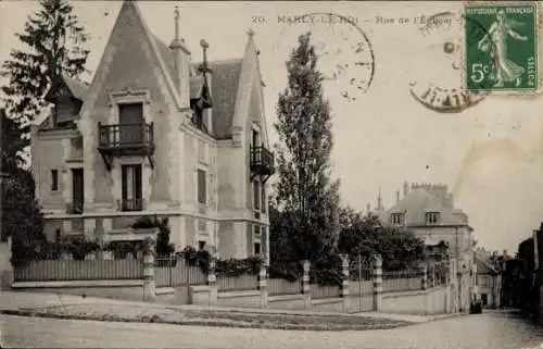 Ak Marly le Roi Yvelines, Rue de l'Eglise