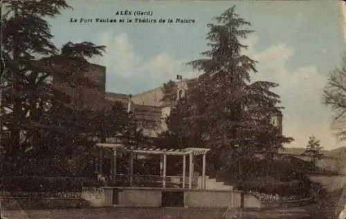 Ak Alès Alais Gard, Fort Vauban, Theatre de la Nature