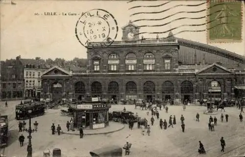 Ak Lille Nord, Bahnhof