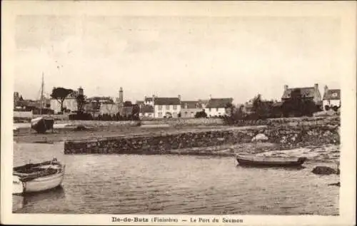 Ak Île de Batz Finistere, Le Port du Saumon