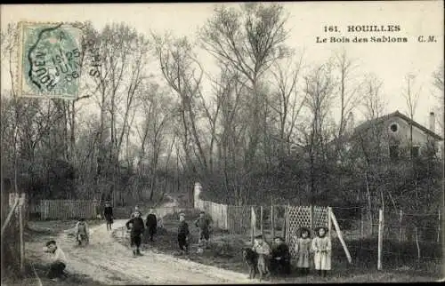 Ak Houilles Yvelines, Le Bois des Sablons