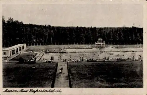 Ak Großröhrsdorf in Sachsen, Masseneibad