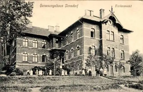 Ak Jonsdorf in der Oberlausitz Sachsen, Genesungshaus