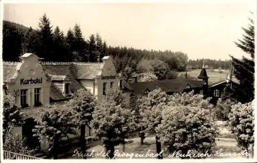 Foto Ak Neukirch in der Lausitz, Kurhotel Georgenbad