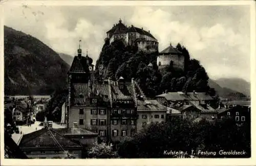 Ak Kufstein in Tirol, Festung Geroldseck