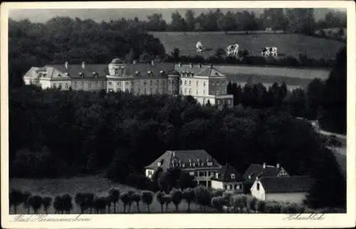 Ak Bad Hermannsborn Bad Driburg, Kurhaus, Höhenblick