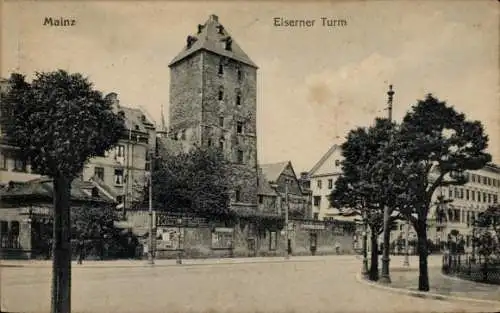 Ak Mainz in Rheinland Pfalz, Eiserner Turm