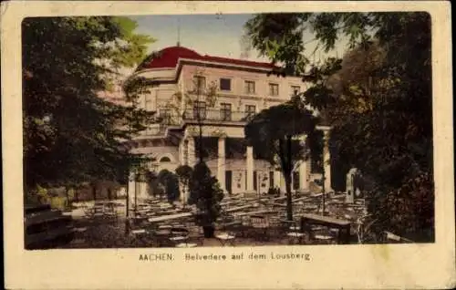 Ak Aachen, Belvedere, Lousberg