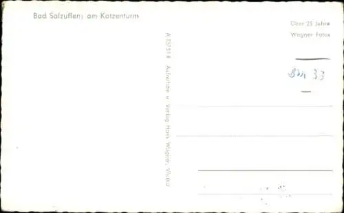 Ak Bad Salzuflen in Lippe, Katzenturm