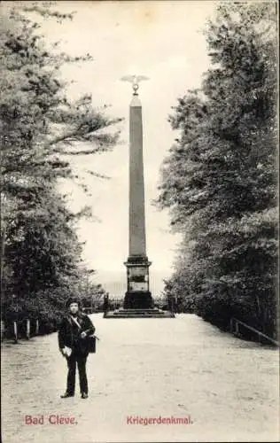 Ak Kleve am Niederrhein, Kriegerdenkmal