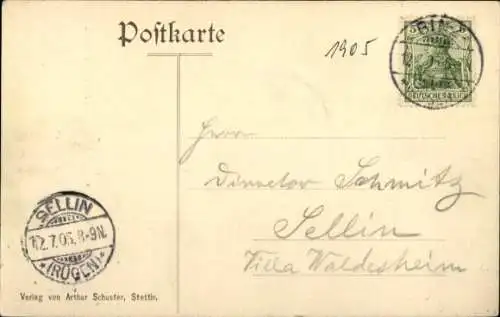 Ak Granitz Seebad Binz auf Rügen, Jagdschloss