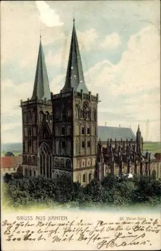 Ak Xanten am Niederrhein, St. Victor-Dom