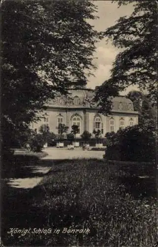 Ak Benrath Düsseldorf am Rhein, königliches Schloss