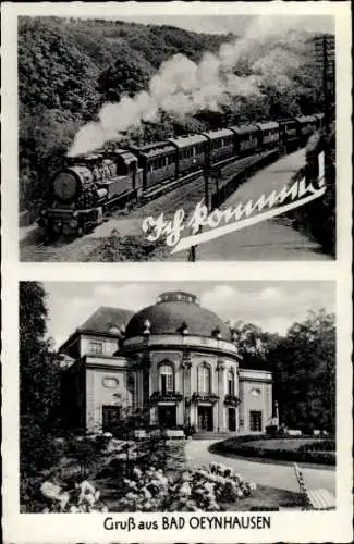 Ak Bad Oeynhausen in Westfalen, Eisenbahn