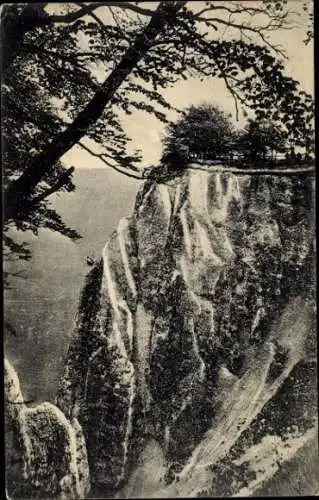 Ak Stubbenkammer Sassnitz auf Rügen, Königstuhl, Schlucht