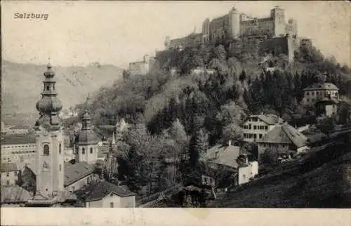 Ak Salzburg in Österreich, Festung Hohensalzburg