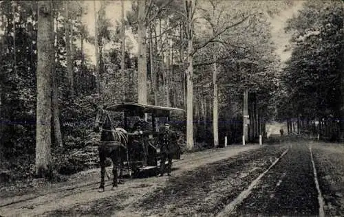 Ak Ginneken und Bavel Nordbrabant Niederlande, Ponytram