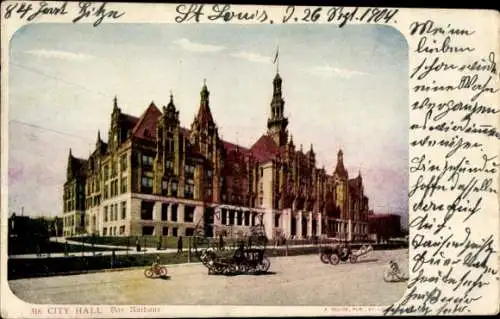 Ak Saint Louis Missouri USA, Rathaus