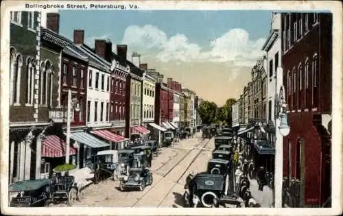 Ak Petersburg Virginia USA, Bollingbroke Street