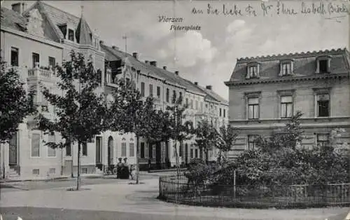 Ak Viersen in Nordrhein Westfalen, Petersplatz