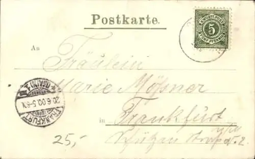 Ak Oeffingen Fellbach in Württemberg, Gasthof zum Rössle