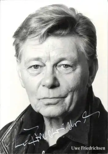 Ak Schauspieler Uwe Friedrichsen, Portrait, Autogramm