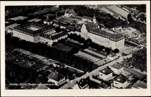 Ak Bühl in Baden, Fliegeraufnahme, Kloster