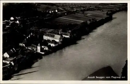 Ak Beuggen Rheinfelden in Baden, Fliegeraufnahme