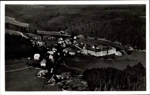 Ak Friedenweiler im Schwarzwald, Fliegeraufnahme, Kinderheim, Schloss