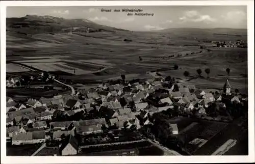 Ak Wittelshofen am Hesselberg, Fliegeraufnahme