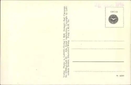 Ak Weidenberg in Oberfranken, Fliegeraufnahme