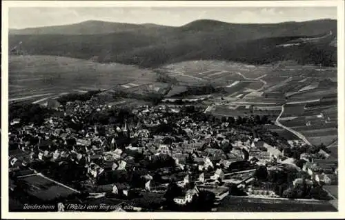 Ak Deidesheim in der Pfalz, Fliegeraufnahme