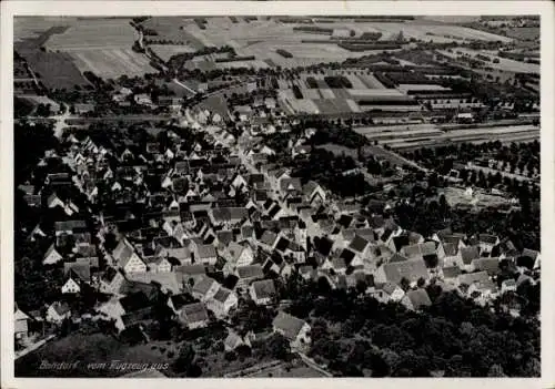 Ak Bondorf in Württemberg, Fliegeraufnahme