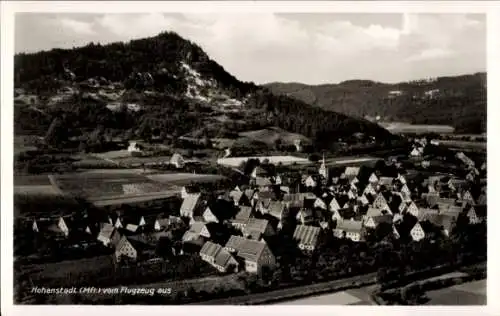 Ak Hohenstadt Pommelsbrunn Mittelfranken, Fliegeraufnahme