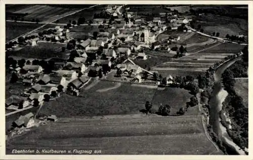 Ak Ebenhofen Biessenhofen im Ostallgäu, Fliegeraufnahme