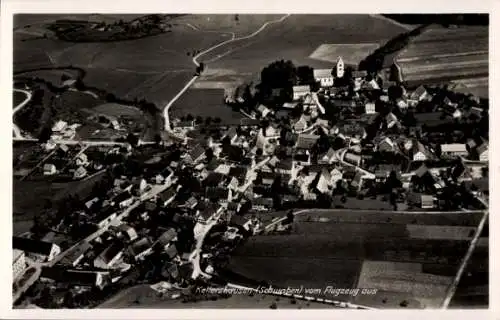 Ak Kettershausen in Schwaben, Fliegeraufnahme