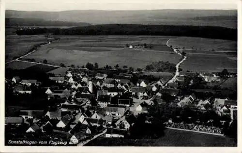 Ak Dunstelkingen Dischingen in Württemberg, Fliegeraufnahme