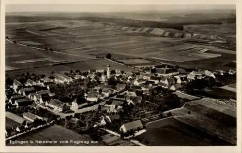 Ak Eglingen Dischingen in der Schwäbischen Alb, Fliegeraufnahme