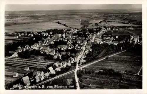 Ak Bernhausen Filderstadt Baden Württemberg, Fliegeraufnahme