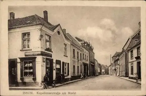 Ak Issum am Niederrhein, Kapellenerstraße, Am Markt, Geschäft