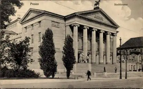 Ak Poznań Posen, Stadttheater