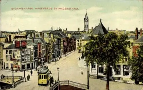 Ak Den Haag Den Haag Südholland, Wagenburg, Wagenstraat