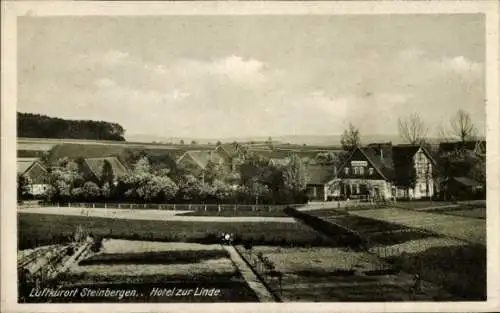 Ak Steinbergen Rinteln an der Weser, Hotel zur Linde