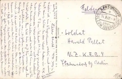 Ak Genschmar im Oderbruch, Kirche, Gasthaus Hundertmark, Flockenfabrik, Dorfstraße