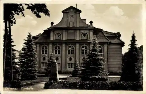 Ak Sulechów Züllichau Ostbrandenburg, Turnhalle